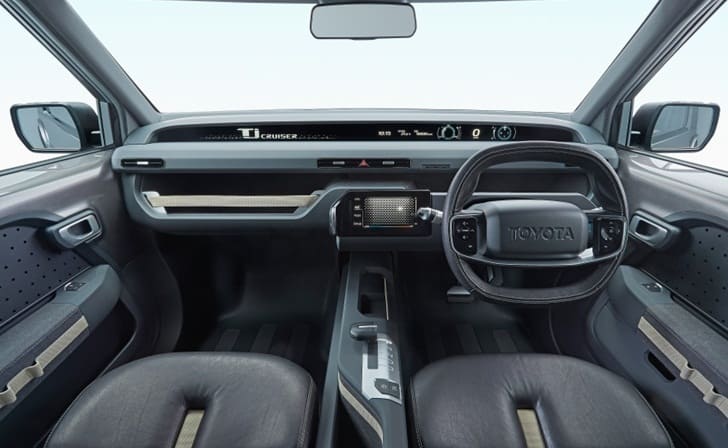 Toyota TJ Cruiser Concept Interior Dashboard