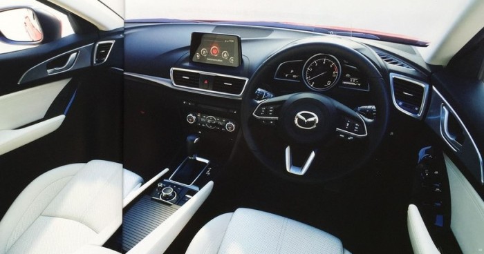Mazda Axela Facelift - Mazda3 2016 - Interior