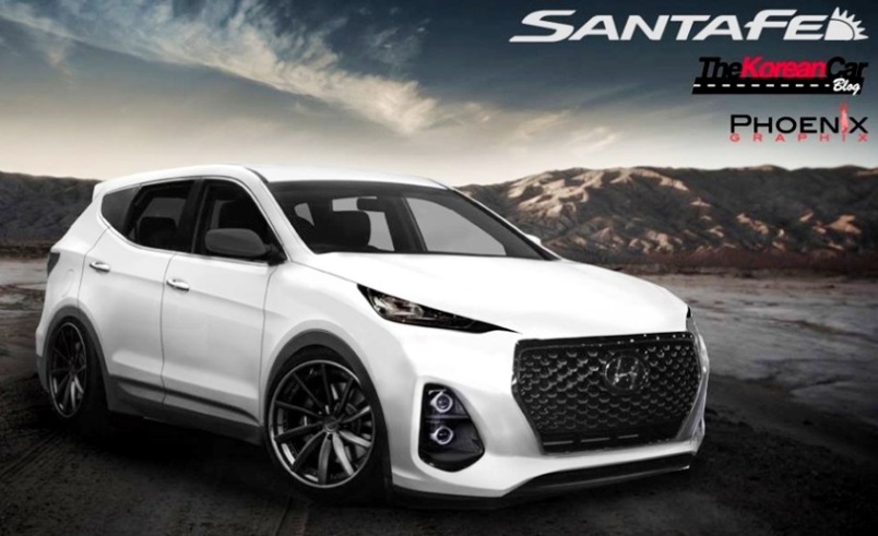Mobil Konsep Hyundai Santa Fe Generasi Baru