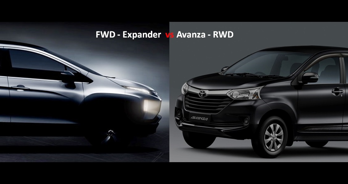 Xpander FWD vs Avanza RWD