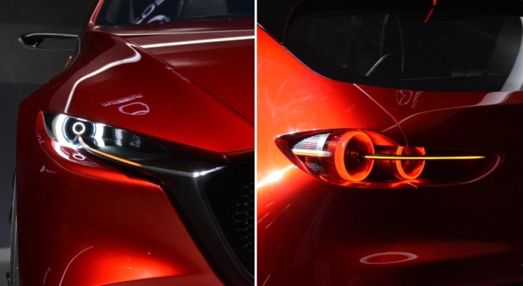 Mazda Kai Concept - Front & Rear Lamps