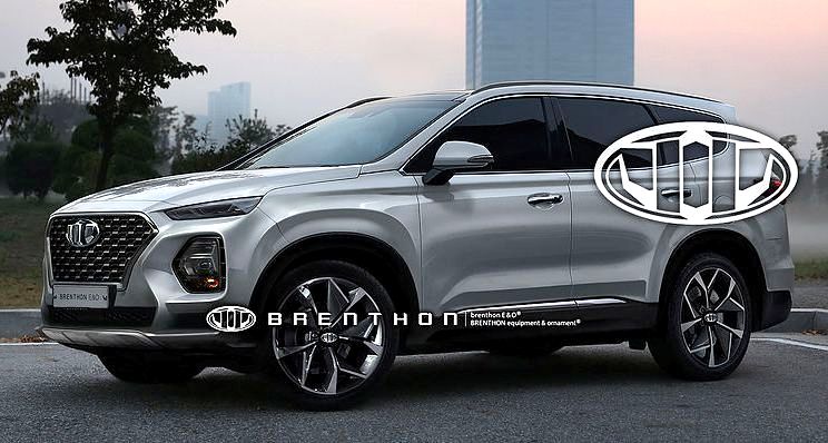 Hyundai Santa Fe Generasi Baru - Rendering Brenthon