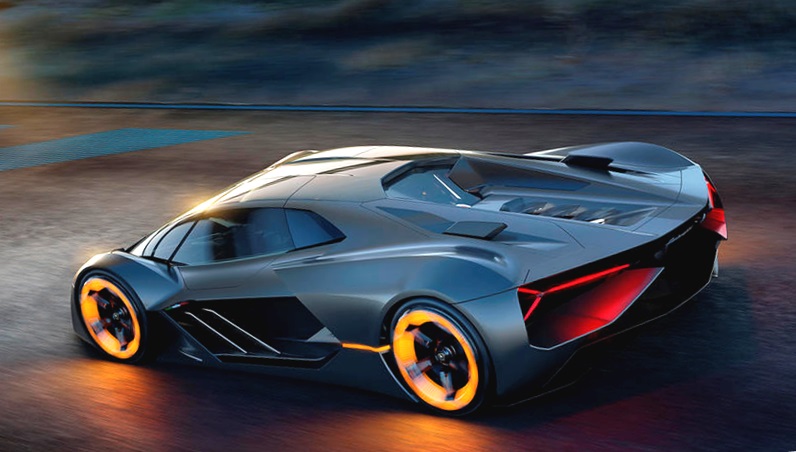 Lamborghini Terzo Millennio Concept - back