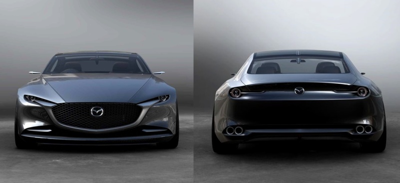 Mazda Vision Coupe Concept - Front Rear