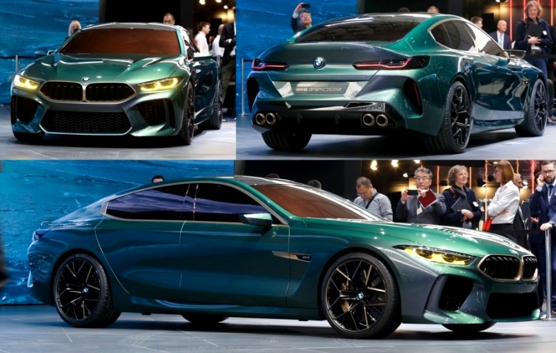 BMW M8 Gran Coupe Concept Views - Geneva 2018