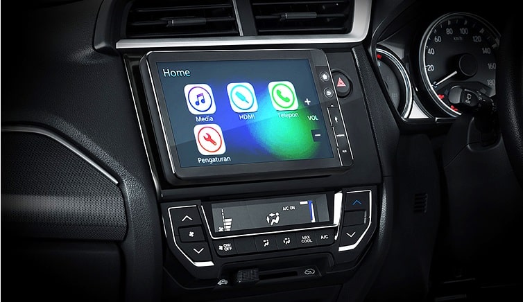 New Head unit 8 inch and Digital AC - Honda BR-V 2018 Minor Change