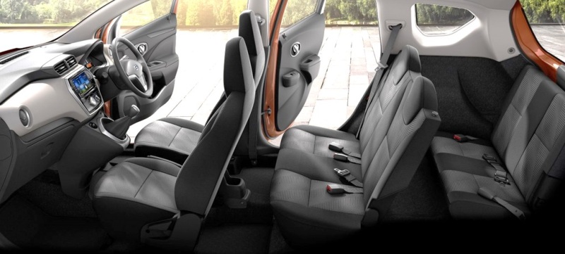 Interior Datsun Go+ Facelift 2018