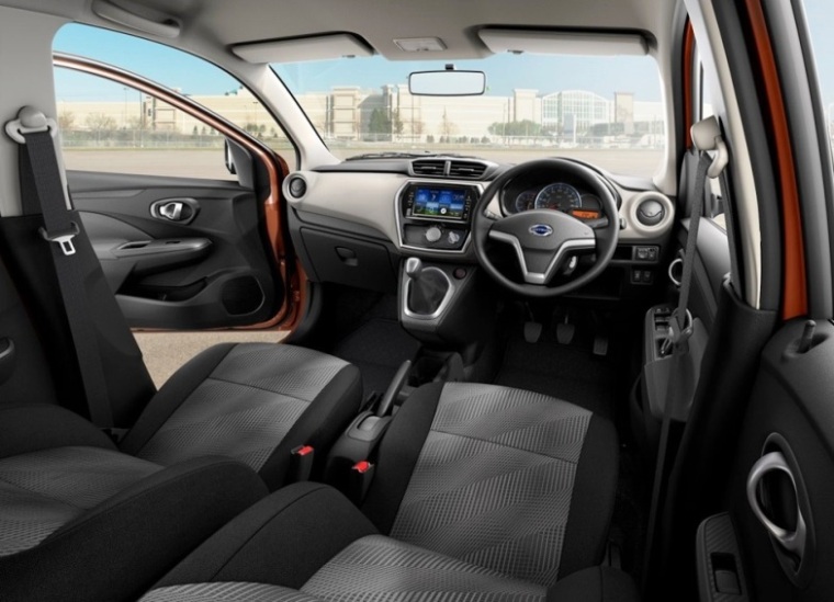 Interior Datsun Go dan Go+ Facelift 2018