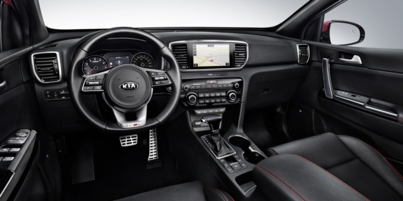 Kia Sportage 2019 GT Line - Interior Dashboard