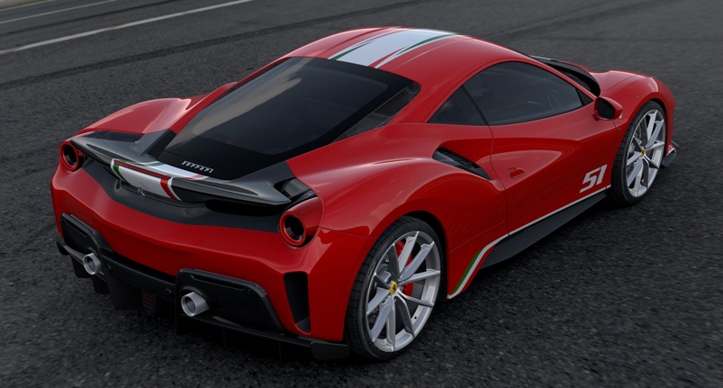 Ferrari Piloti 488 Pista Tailor Made 2018 - Exterior Back
