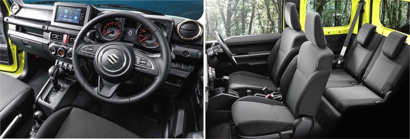Interior Suzuki Jimny 2019