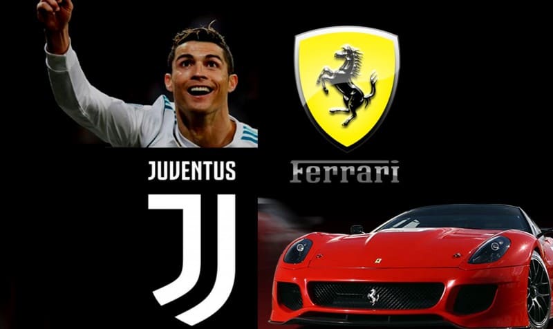 Christiano Ronaldo - Brand Ambassador Ferrari