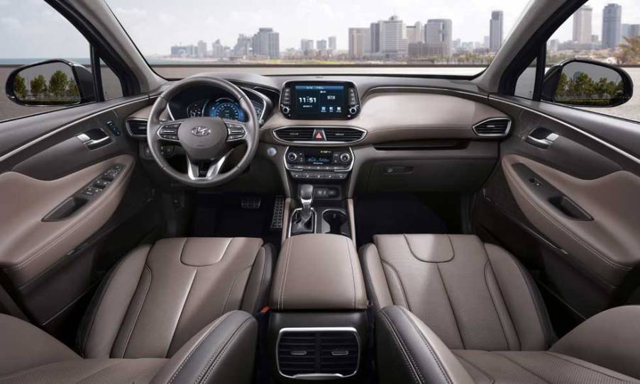 Hyundai Santa Fe Generasi Baru - Interior