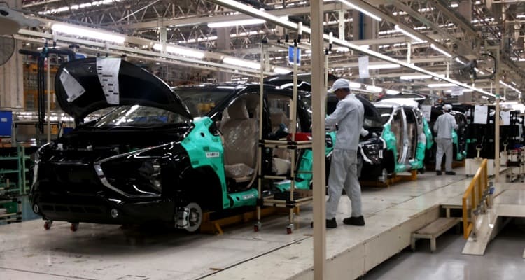Pabrik Mitsubishi Xpander tambah Kapasitas Produksi