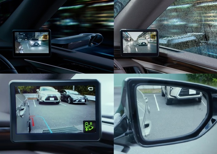 Visualisasi lebih baik dengan Spion Mirror Less saat malam, hujan dan parkir
