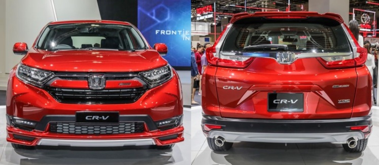 Honda CR-V Mugen 2019 - Tampak Depan Belakang