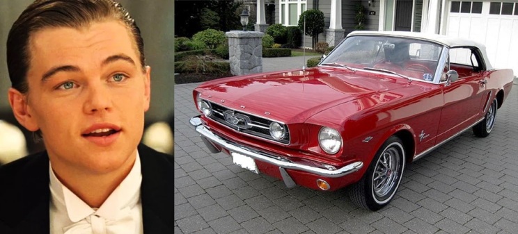 Leonardo DiCaprio First Car - 1969 Ford Mustang