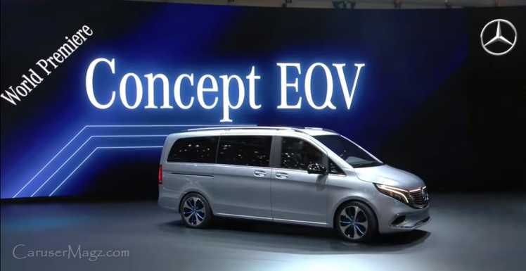Mercedes Benz EQV Concept - Geneva Motor Show 2019