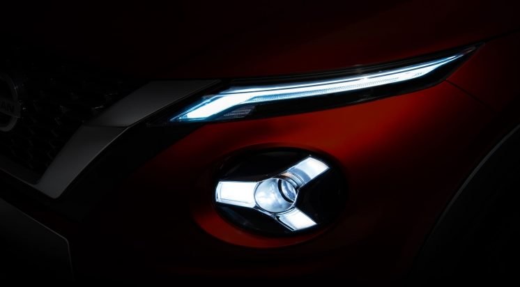 Teaser Nissan Juke 2020 Generasi Baru - Lampu