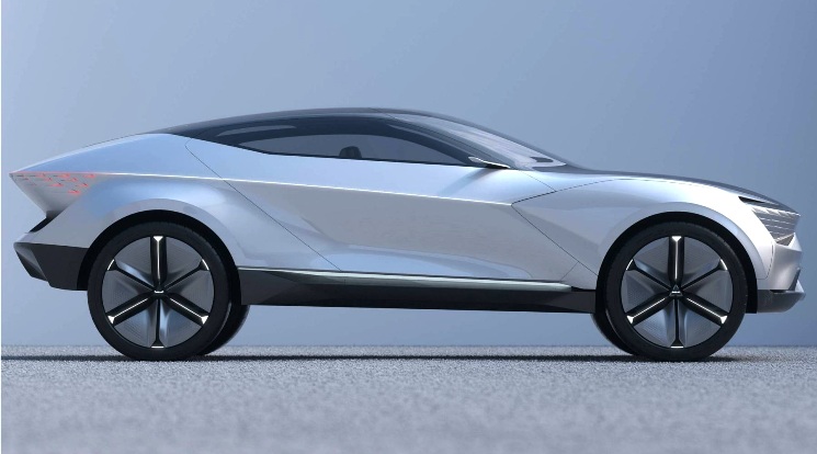 KIA Futuron Concept - Konsep SUV Listrik Tampak Samping
