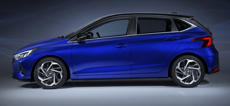 Hyundai i20 generasi baru 2020 - tampak Samping