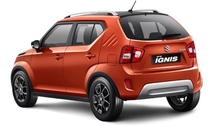 Suzuki Ignis Facelift 2020 - Tampak Belakang dengan bumper baru