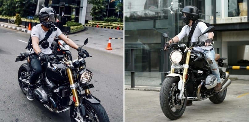 Gagahnya Ariel Noah di atas Motor BMW Retro yang Lebih Mahal dari Toyota Fortuner