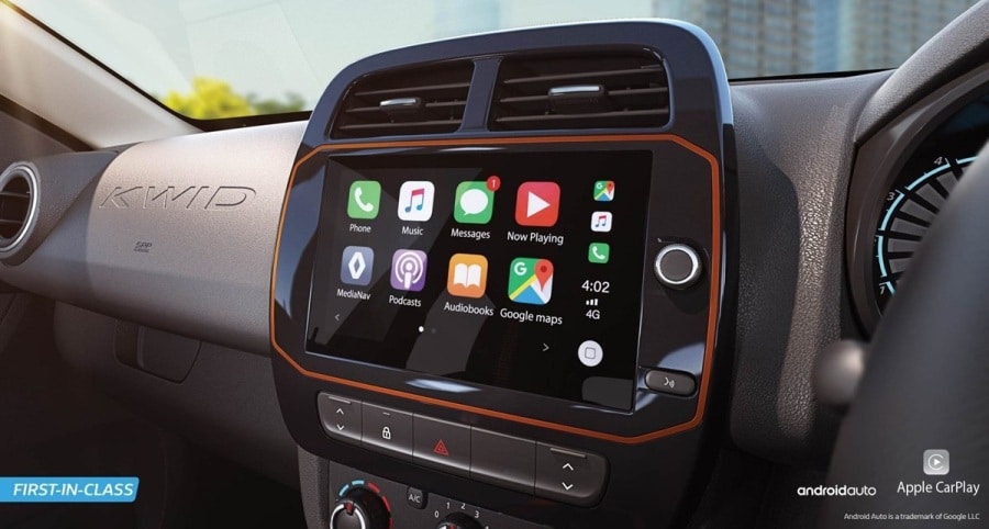 Interior Dashboard Renault Kwid Climber