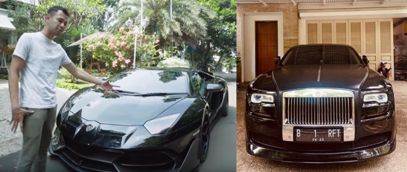 Supercar Raffi Ahmad - Lamborghini Aventador dan Rolls Royce Ghost