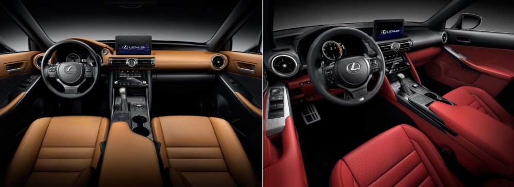 Interior Lexus New IS Sedan Sport - Dashboard