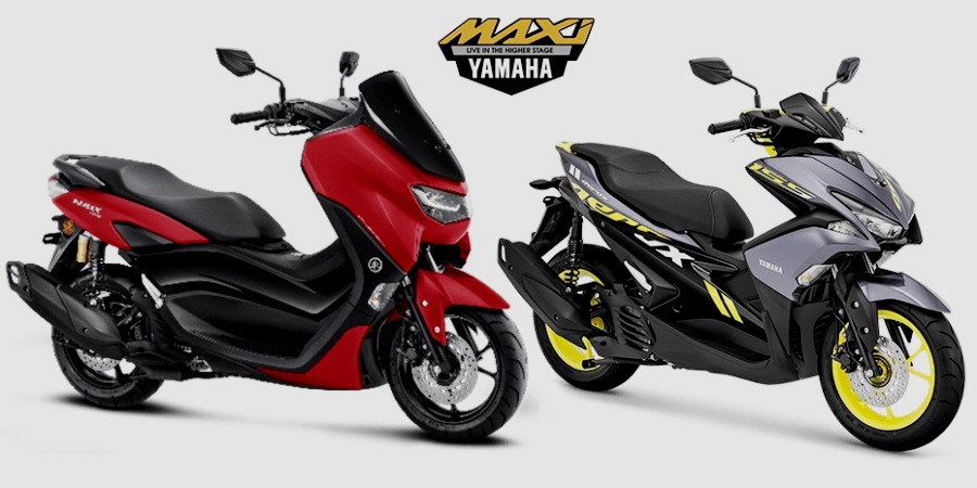 Daftar harga Motor Skutik Besar Yamaha - NMax, Aerox, Lexi, XMax, TMax
