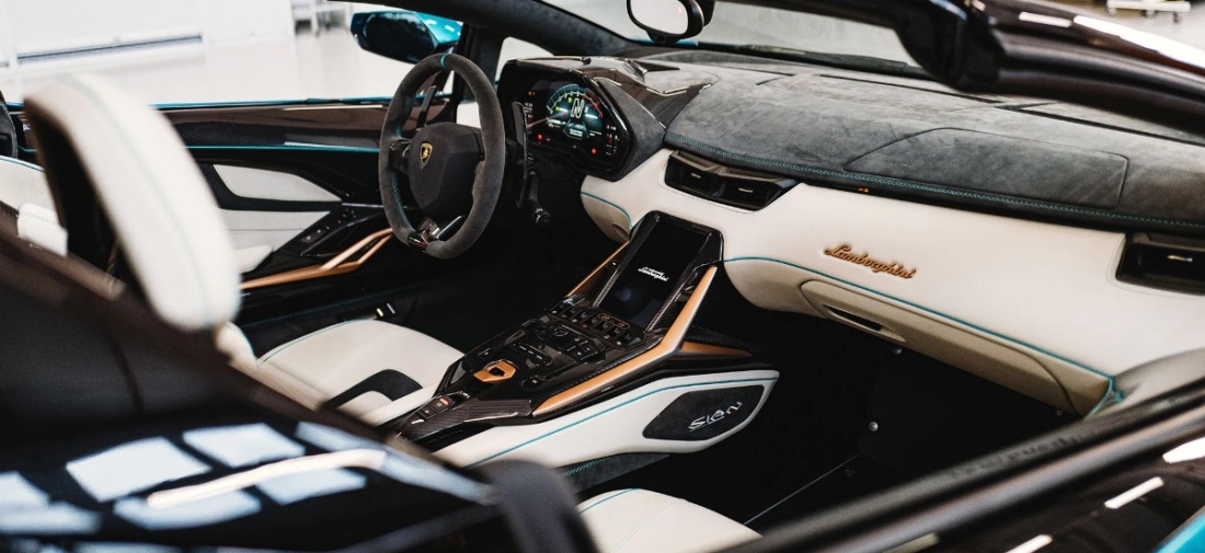 Lamborghini Sian Roadster - Interior Dashboard