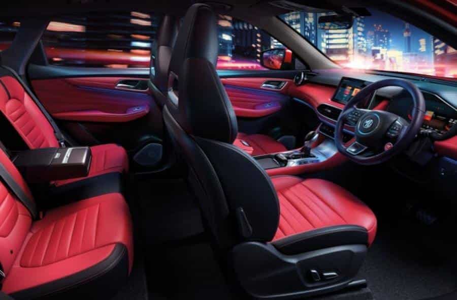 Interior MG HS - Sporty and Comfy