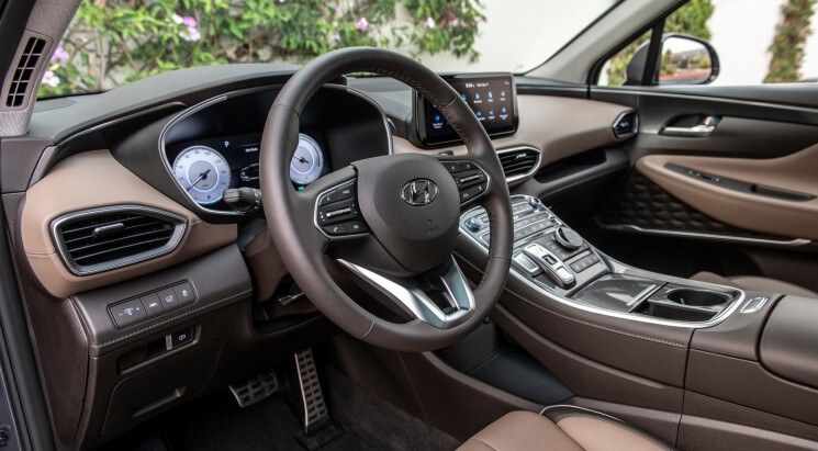 Hyundai Santa Fe 2021 Facelift - Interior