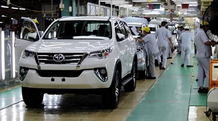 Produksi Mobil di Pabrik Toyota Indonesia 2020 - Turun 30,9% karena Pandemi Covid-19