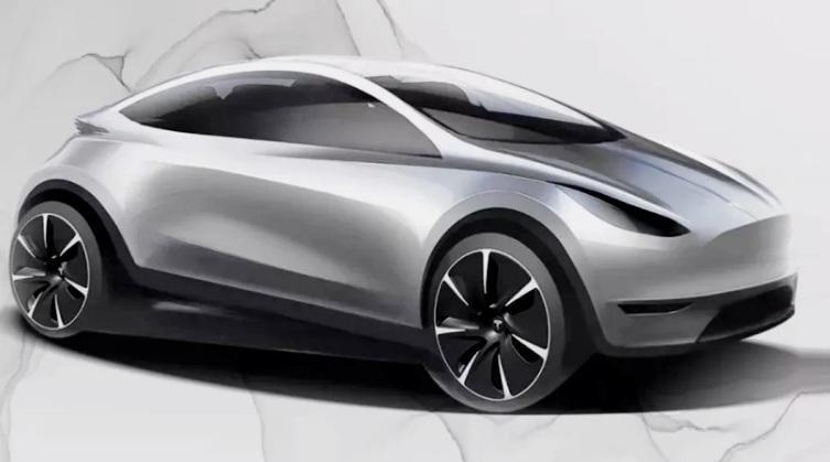 Sketsa Model Tesla China - Sumber Carscoops