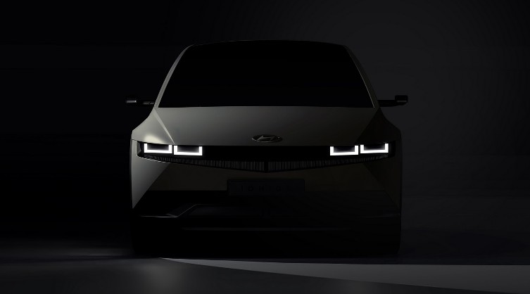 Teaser Hyundai Ioniq 5 - Depan