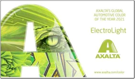 Warna Electrolight - Automotive Color of the Year 2021 by Axalta