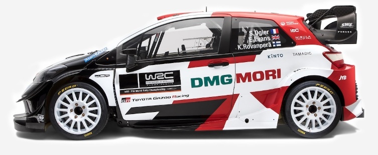 Yaris WRC 2021 - Tampak Samping