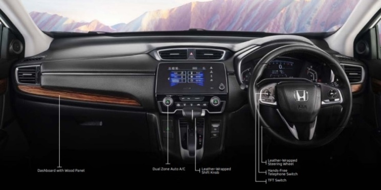 Interior CR-V Facelift 2021 - Dashboard