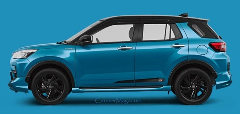 SUV compact tampak samping