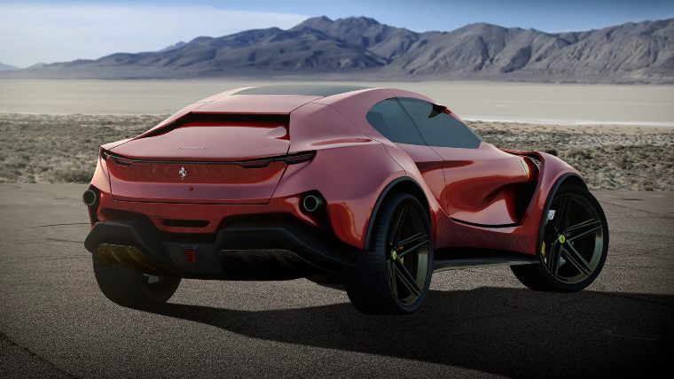 Ferrari Simoom SUV - Belakang Kanan
