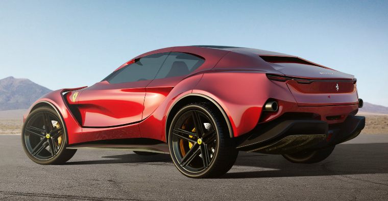 Render Super SUV - Belakang Samping