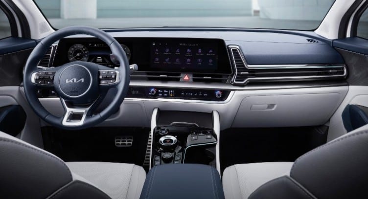 Interior Kia Sportage 2022 - Dashboard Center