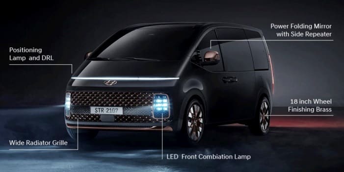 Fitur Eksterior MPV Mewah Korea