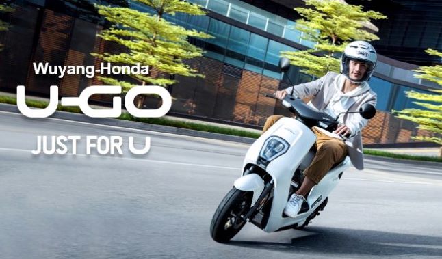 Skuter Listrik Honda U-Go di China