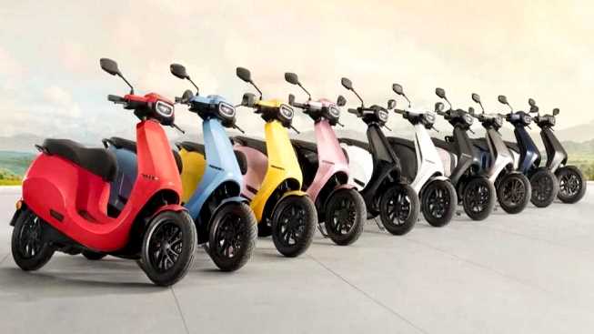 Warna Fungki Ola Electric - Motor Listrik Canggih dari India