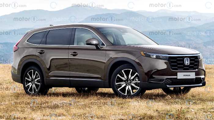 next-gen honda CR-V - Render by Motor1
