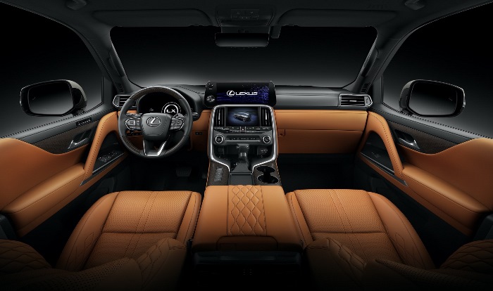 Interior Dashboard Lexus LX 600 2022