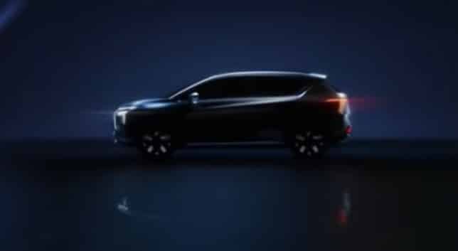 Teaser Mitsubishi Xpander EV Concept - Tampak samping